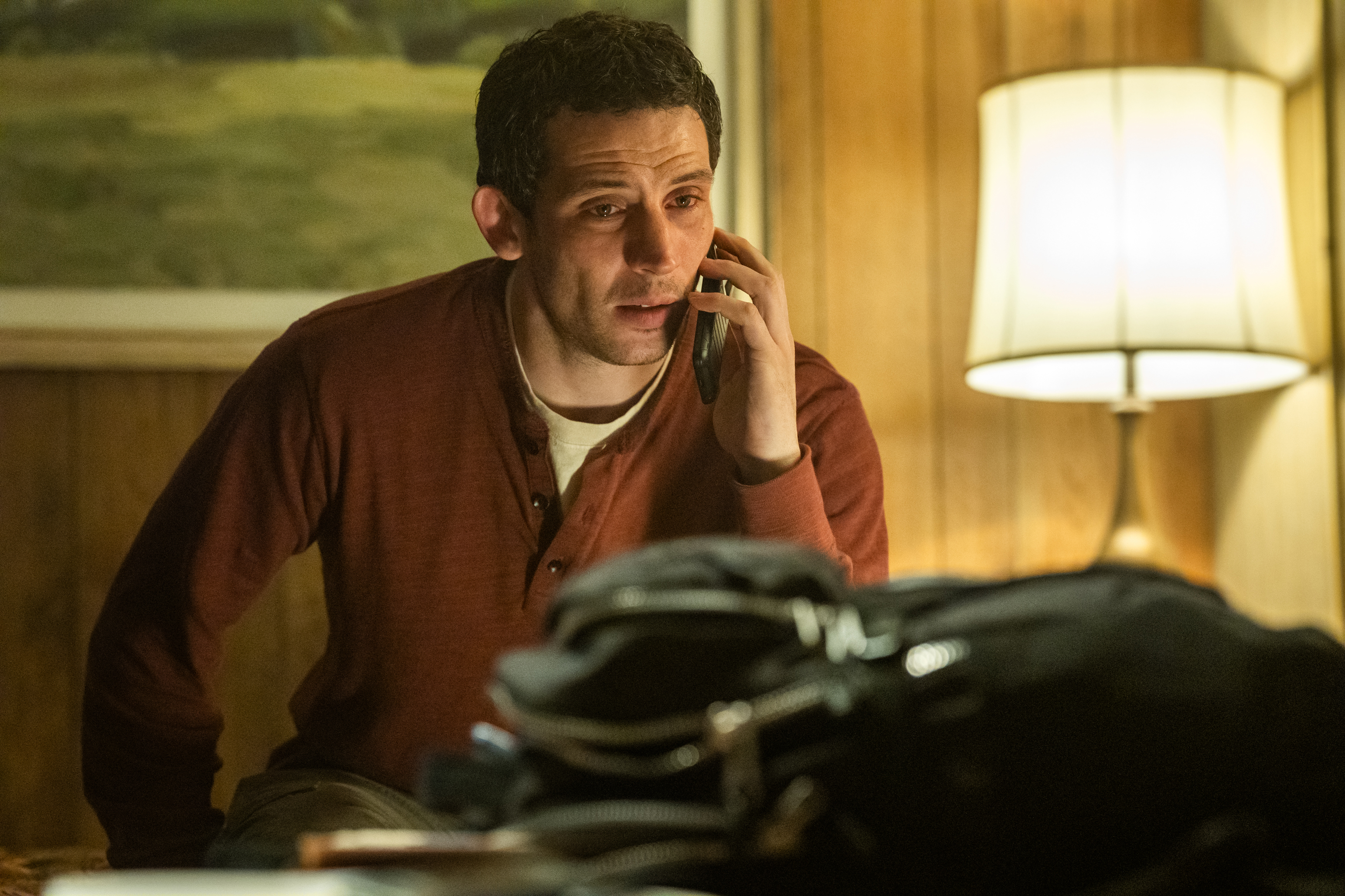 Josh O'Connor in DISCLOSURE DAY, directed by Steven Spielberg.