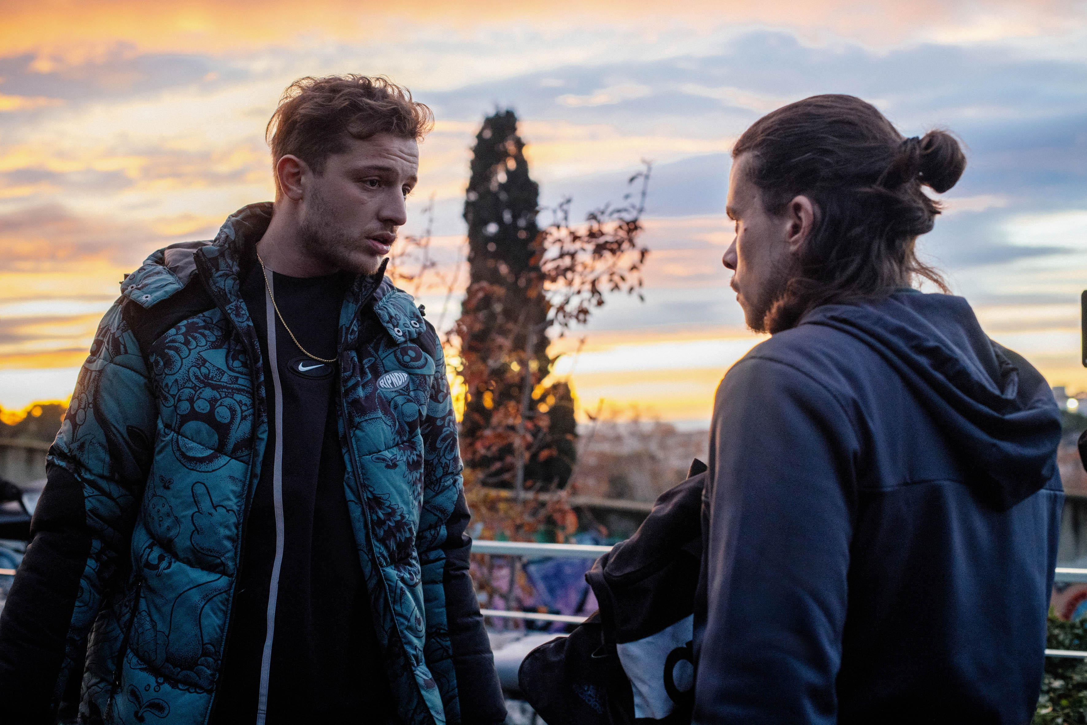 Matthieu Lucci (SELIM), Idir Azougli (HAMINI (CAID PATERNEL)